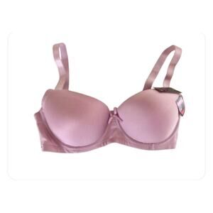 Sofra Women's Bra 34D Lilac Purple Underwire NWT
